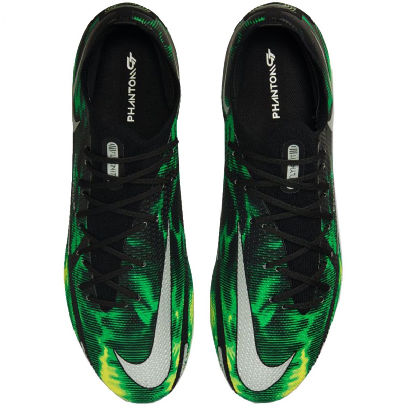 Zapatillas de fútbol Nike Phantom GT2 Pro Fg Sw M DM0734 003 multicolor verde 1 Zapatillas de fútbol Nike Phantom GT2 Pro Fg Sw M DM0734 003 multicolor verde 1