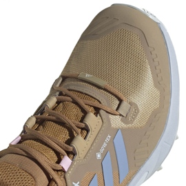 Zapatillas Adidas Terrex Swift R3 Gtx W FZ3012 beige gris 4