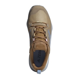 Zapatillas Adidas Terrex Swift R3 Gtx W FZ3012 beige gris 6