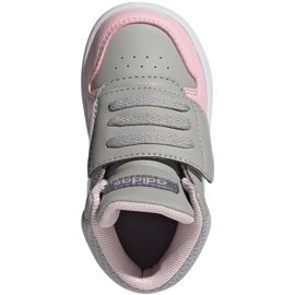 Zapatillas Adidas Hoops Mid 2.0 I Jr GZ7779 blanco 1