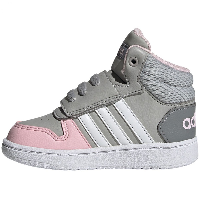 Zapatillas Adidas Hoops Mid 2.0 I Jr GZ7779 blanco 2