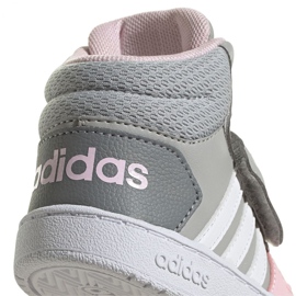 Zapatillas Adidas Hoops Mid 2.0 I Jr GZ7779 blanco 4