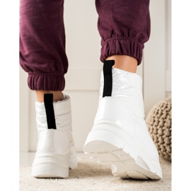 Botas de nieve en la plataforma VINCEZA blanco 3