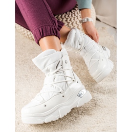 W. Potocki Botas de nieve blancas clásicas de Potocki blanco 2