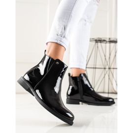J. Star Botas bajas elegantes negro 3