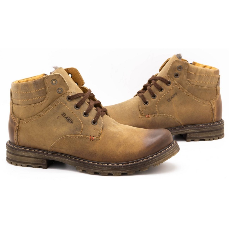 ABIS Calzado de hombre cálido 197 marrón 4