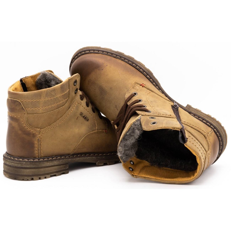 ABIS Calzado de hombre cálido 197 marrón 5