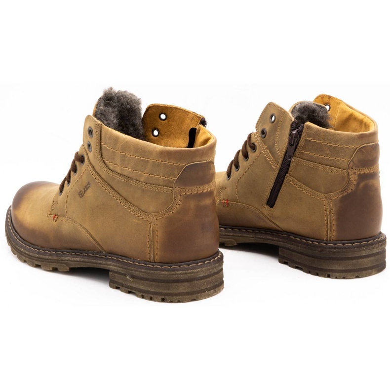 ABIS Calzado de hombre cálido 197 marrón 6