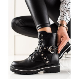 Kayla Trabajadores de la roca con Jet negro 2