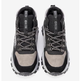 Zapatillas de hombre Maclovio Big Star negras y grises negro 3