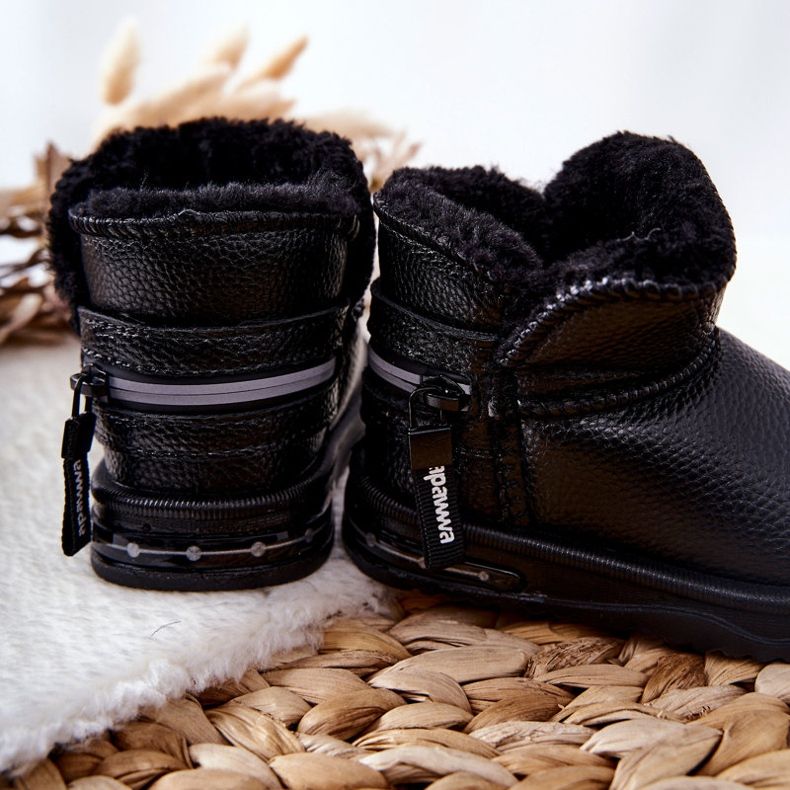 PA1 Botas de nieve para niños Black Frosty ['negro'] negro 1