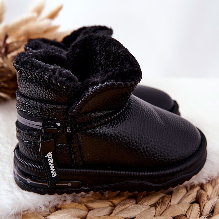 PA1 Botas de nieve para niños Black Frosty ['negro'] negro 2