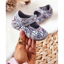 BEFADO S.A. Pantuflas de Inblu Ballerina Cats 109P241 Gris 7