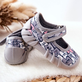 BEFADO S.A. Pantuflas de Inblu Ballerina Cats 109P241 Gris 3