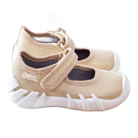 BEFADO S.A. Inblu Shiny 109P224 Pantuflas de bailarina doradas 3