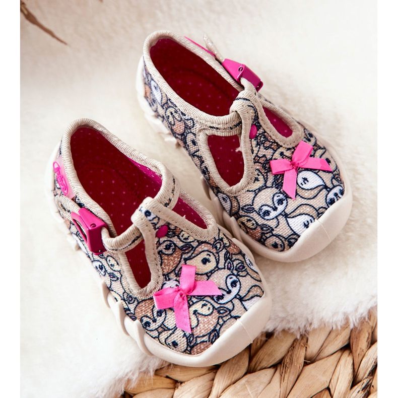 BEFADO S.A. Zapatillas Inblu Corzo Con Lazo 110P437 Beige marrón 1