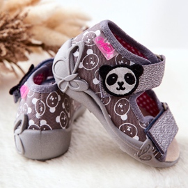 BEFADO S.A. Sandalias Inblu Con Velcro 342P031 Gris 2