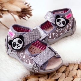 BEFADO S.A. Sandalias Inblu Con Velcro 342P031 Gris 7