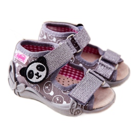 BEFADO S.A. Sandalias Inblu Con Velcro 342P031 Gris 8