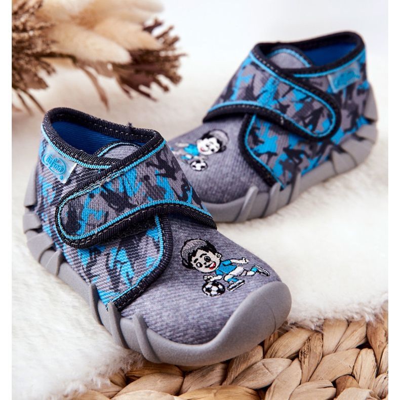 BEFADO S.A. Zapatillas Inblu 523P014 Gris-Azul 2