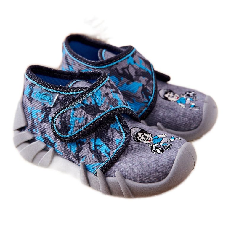 BEFADO S.A. Zapatillas Inblu 523P014 Gris-Azul 1