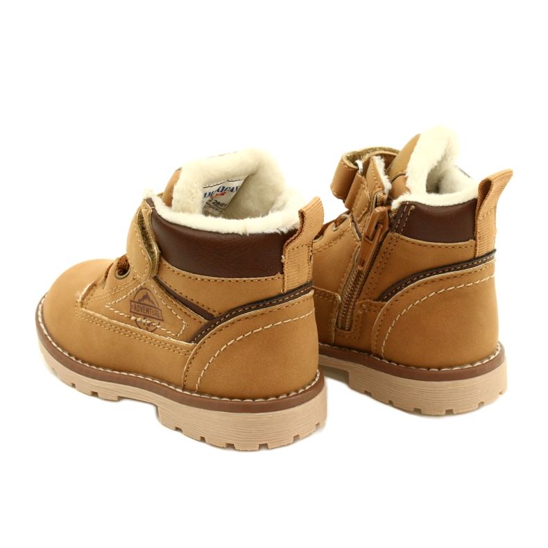 Velcro Workers American Club GC28 / 21 Camel beige amarillo 5