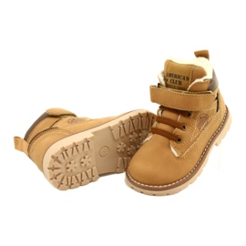 Velcro Workers American Club GC28 / 21 Camel beige amarillo 4