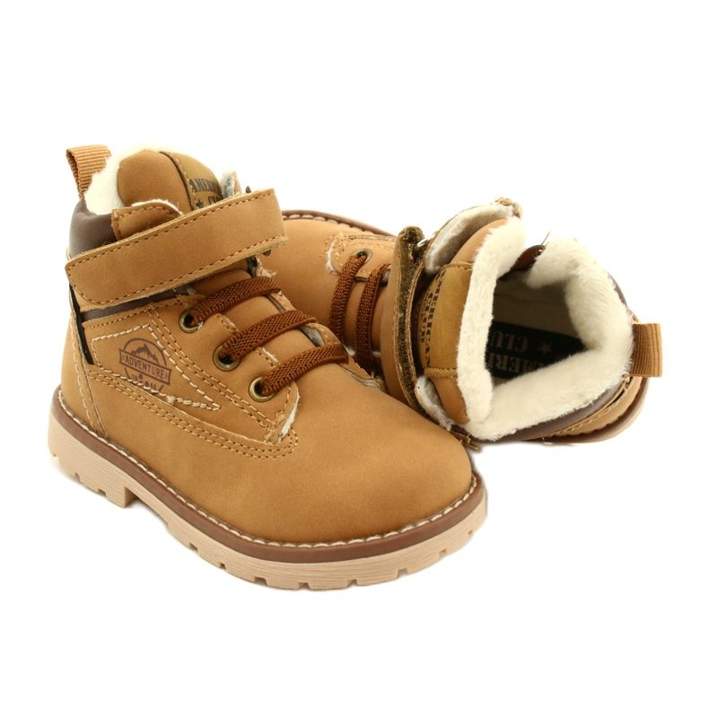 Velcro Workers American Club GC28 / 21 Camel beige amarillo 6
