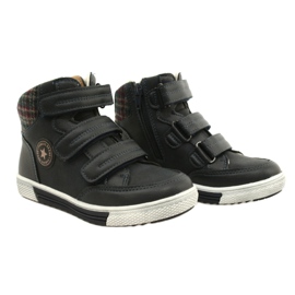 American Club Zapatillas Deportivas Altas Con Piel Americana GC19 / 21 Azul Marino 4
