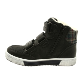 American Club Zapatillas Deportivas Altas Con Piel Americana GC19 / 21 Negra negro 2 American Club Zapatillas Deportivas Altas Con Piel Americana GC19 / 21 Negra negro 2