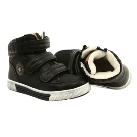 American Club Zapatillas Deportivas Altas Con Piel Americana GC19 / 21 Negra negro 5