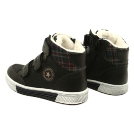 American Club Zapatillas Deportivas Altas Con Piel Americana GC19 / 21 Negra negro 4 American Club Zapatillas Deportivas Altas Con Piel Americana GC19 / 21 Negra negro 4