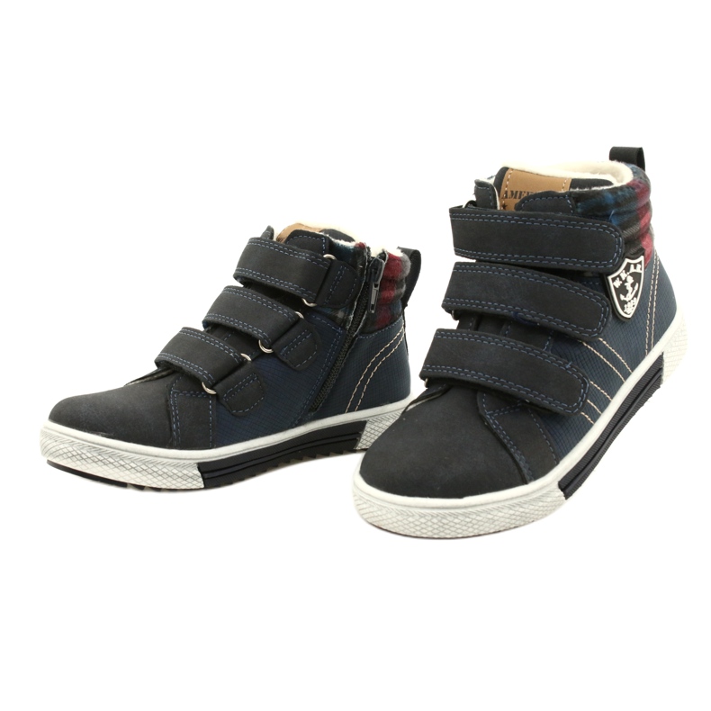 Zapatillas deportivas con aislamiento de piel American Club GC24 / 21 Azul Marino 3