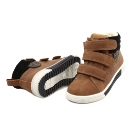 Zapatillas deportivas con aislamiento de piel American Club GC24 / 21 DK.Camel marrón 4