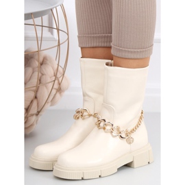 Botas con cadena desmontable Lome Beige 7