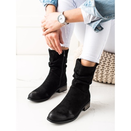 Evento Botas vaqueras de ante negro 1