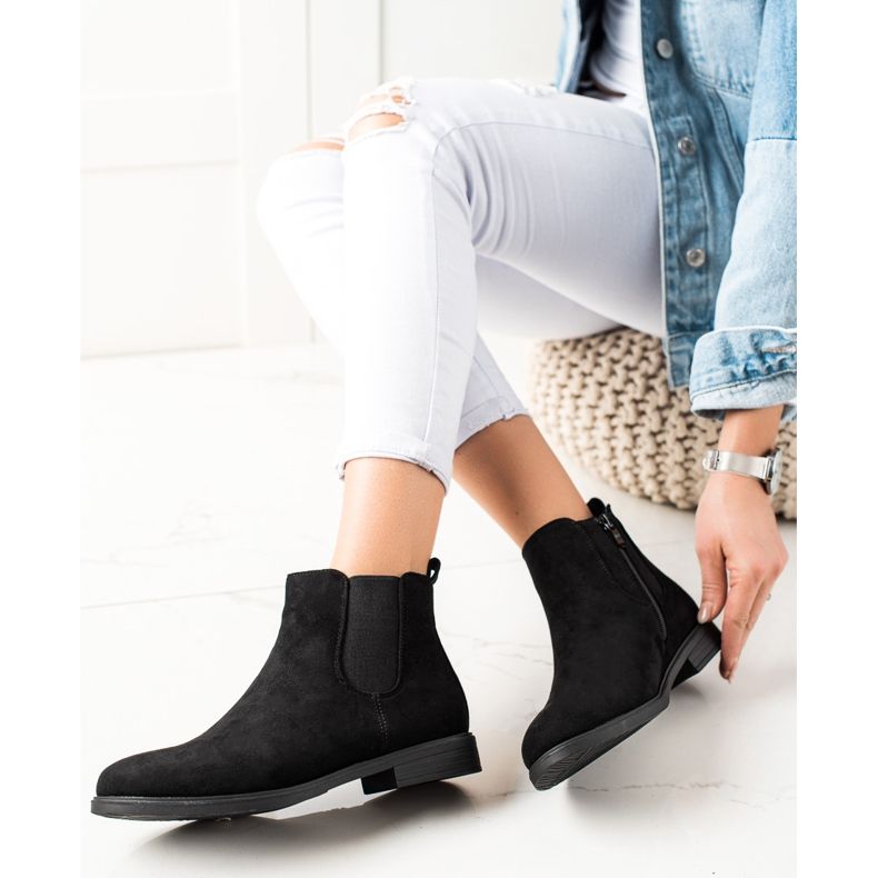 J. Star Botas clásicas negro 1