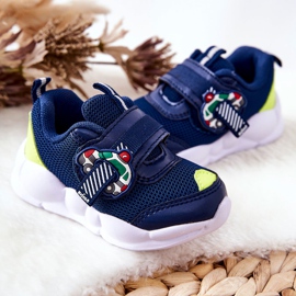 BEFADO S.A. Zapatilla Deportiva Infantil Con Velcro Befado 516P094 Azul Marino 4