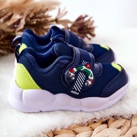 BEFADO S.A. Zapatilla Deportiva Infantil Con Velcro Befado 516P094 Azul Marino 3
