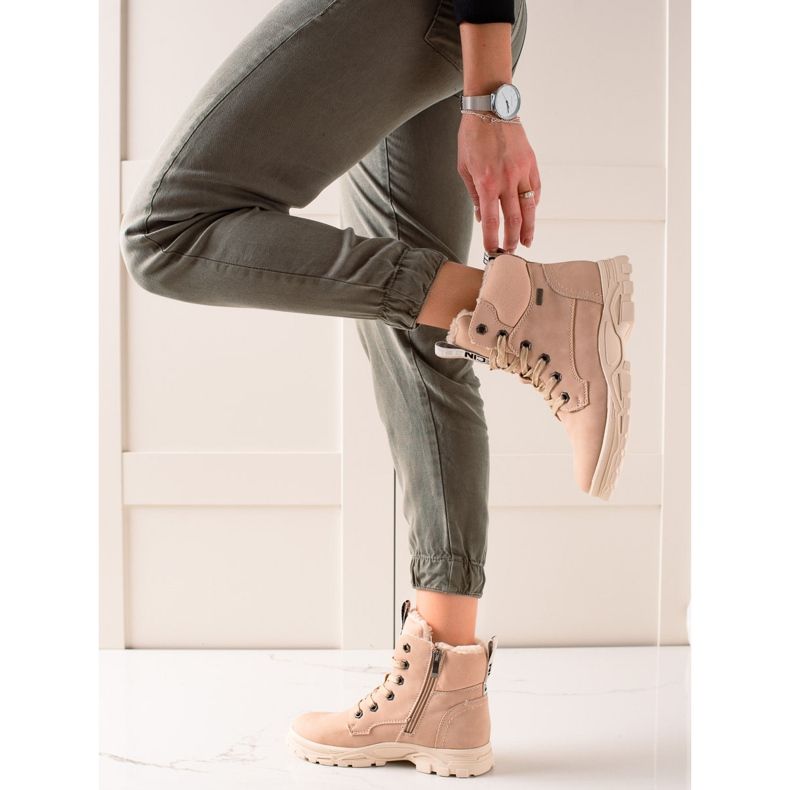 Goodin Deportes Pink Trappers beige rosado 1