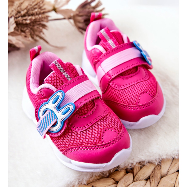 BEFADO S.A. Zapatilla Deportiva Infantil Con Velcro Befado 516P089 Rosa rosado 1