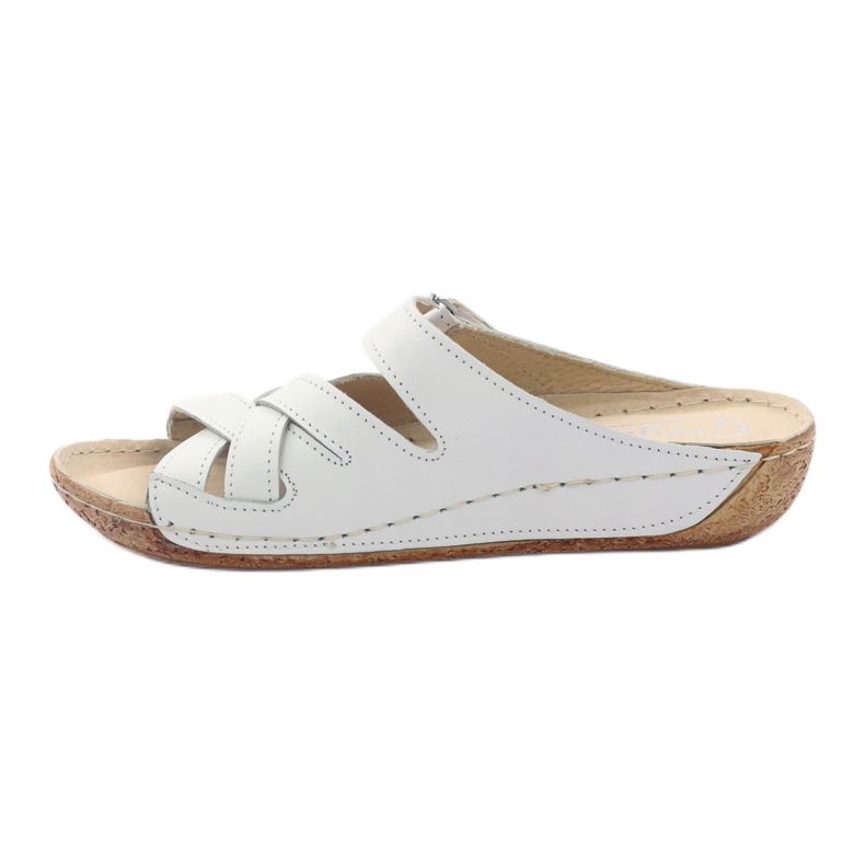 Zapatos mujer en piel Gregors 647 blanco 2