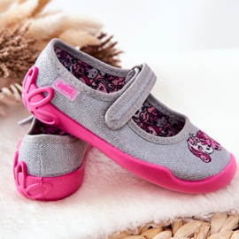 BEFADO S.A. Pantuflas Befado Unicornios 114X464 Gris-Rosa rosado 1