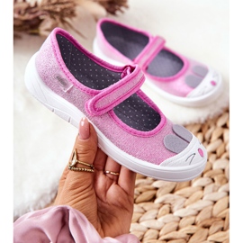 BEFADO S.A. Zapatilla bailarina Befado Rabbit 208X045 Rosa rosado 3