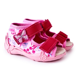 BEFADO S.A. Sandalias Inblu Con Velcro 342P021 Rosa rosado 7