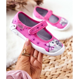 BEFADO S.A. Pantuflas de la Bailarina Befado Kitten 114X447 Rosa rosado 3