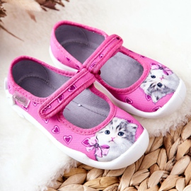 BEFADO S.A. Pantuflas de la Bailarina Befado Kitten 114X447 Rosa rosado 5