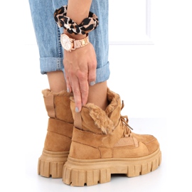 Botas de nieve cálidas Arbor Khaki caqui 4
