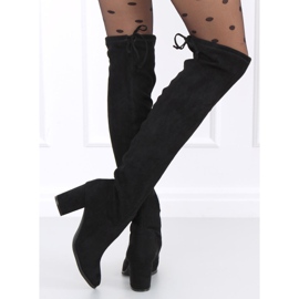 Botas de tacón de Peti Black negro 4