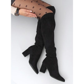 Botas de tacón de Peti Black negro 5